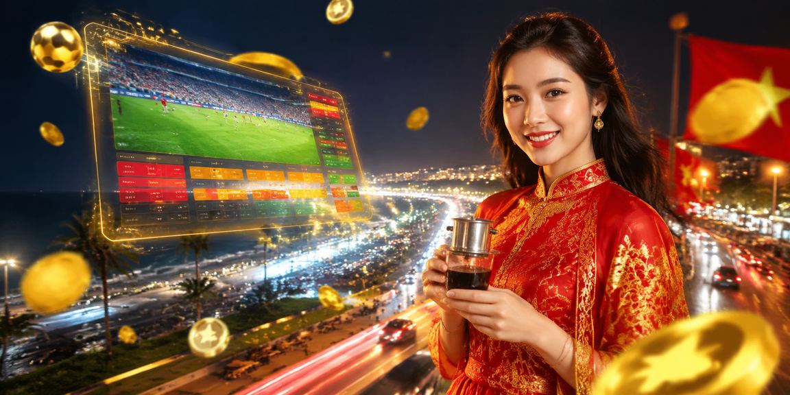 Không gian Phan Thiết minh họa thao tác thanh toán VND khi xem cá cược